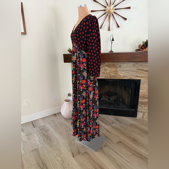 BODEN Floral Long Sleeve Maxi Dress - Picture 6 of 16